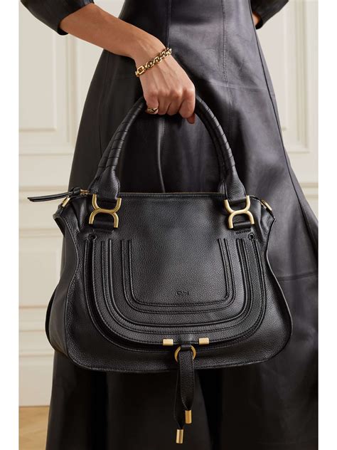 chloe marcie medium tote|chloe marcie shoulder bag black.